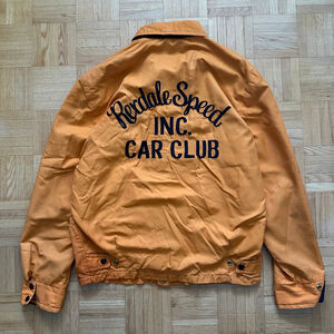 Vintage 60s 70s Rexdale Speed Inc Car Club jacket Toronto